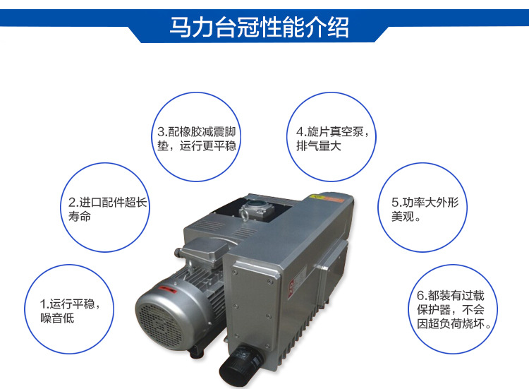 MLV0160靜音旋片式真空泵性能介紹圖